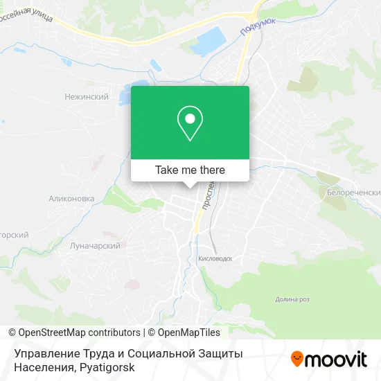Управление Труда и Социальной Защиты Населения map