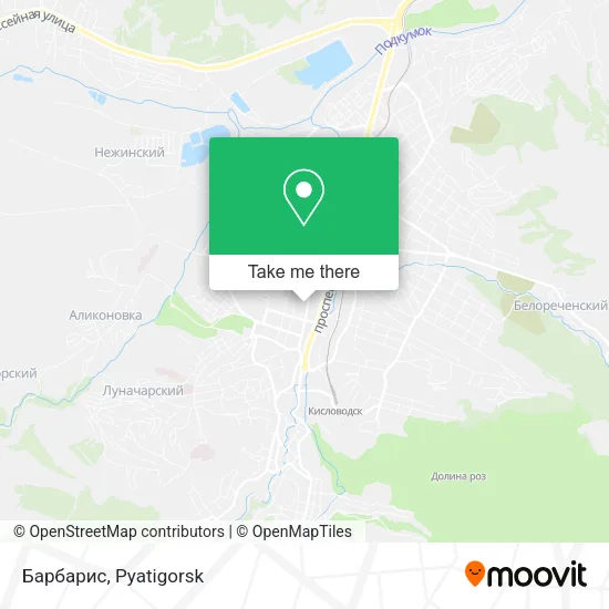 Барбарис map