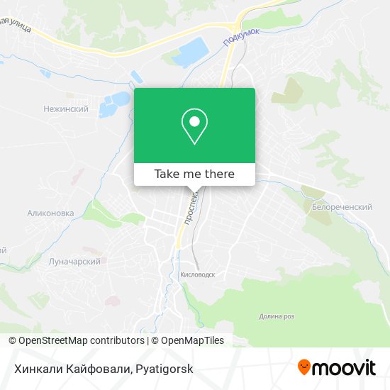 Хинкали Кайфовали map
