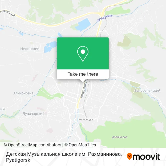 Детская Музыкальная школа им. Рахманинова map