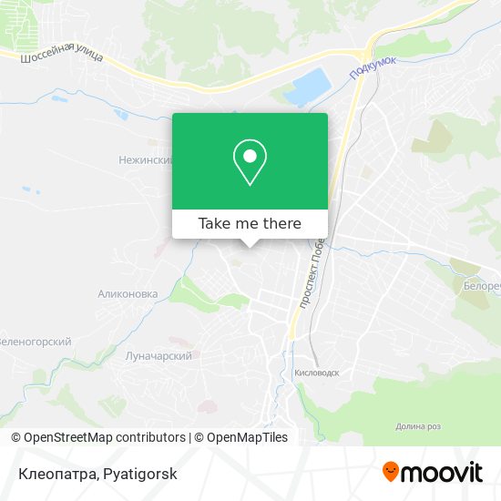 Клеопатра map