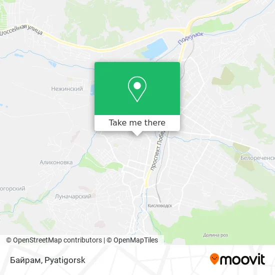 Байрам map