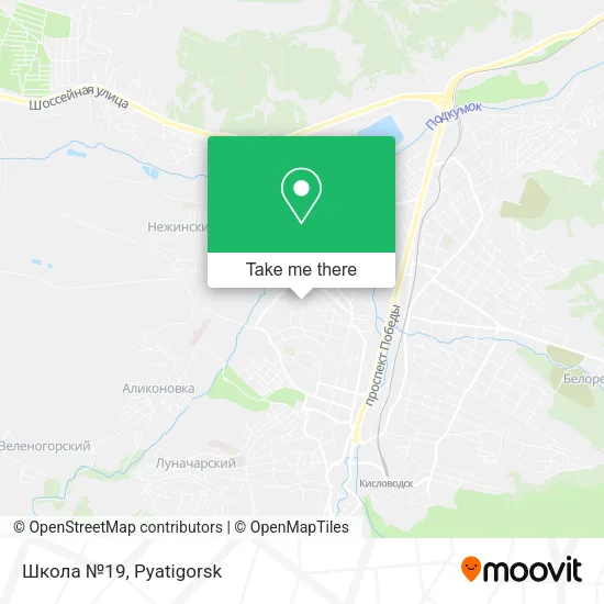 Школа №19 map