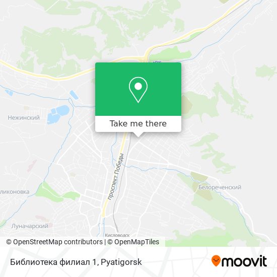 Библиотека филиал 1 map