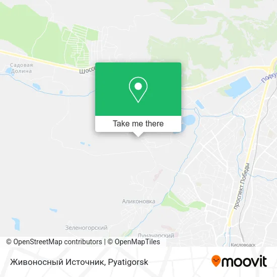 Живоносный Источник map
