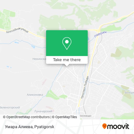 Умара Алиева map