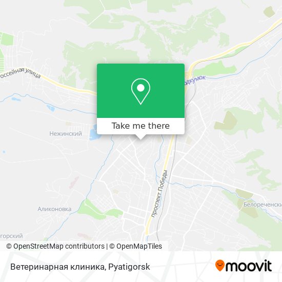 Ветеринарная клиника map