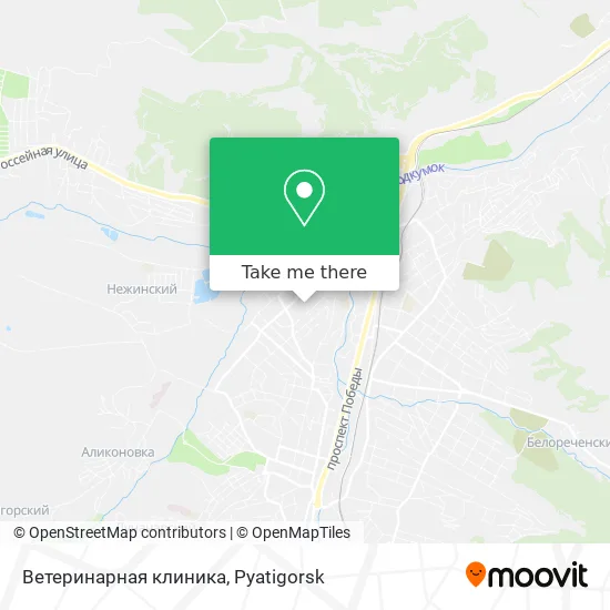 Ветеринарная клиника map