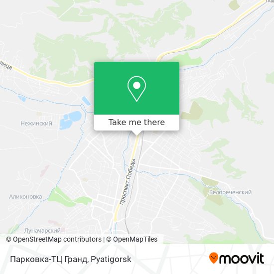 Парковка-ТЦ Гранд map
