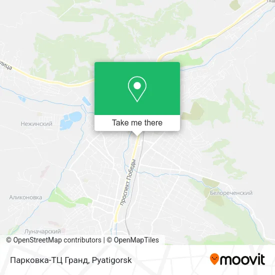 Парковка-ТЦ Гранд map