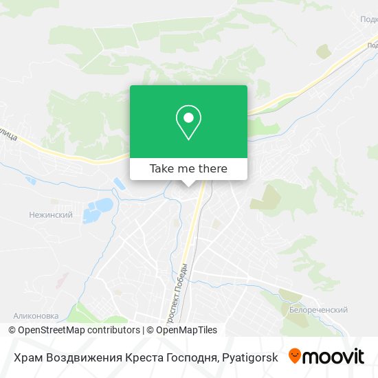 Храм Воздвижения Креста Господня map
