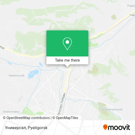 Универсал map