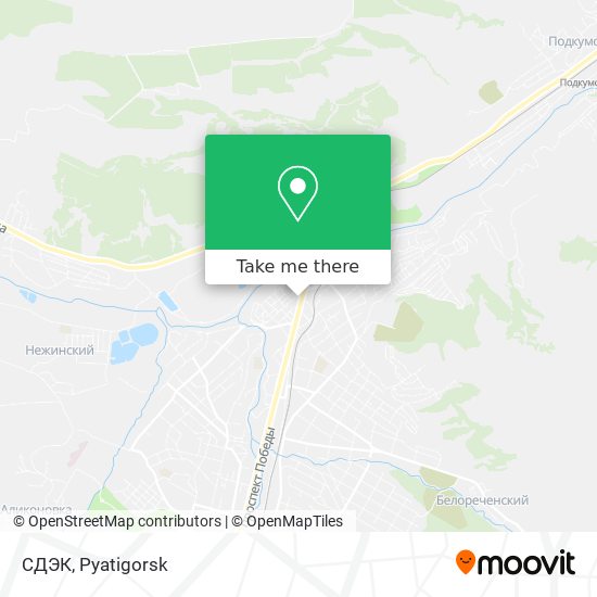 СДЭК map