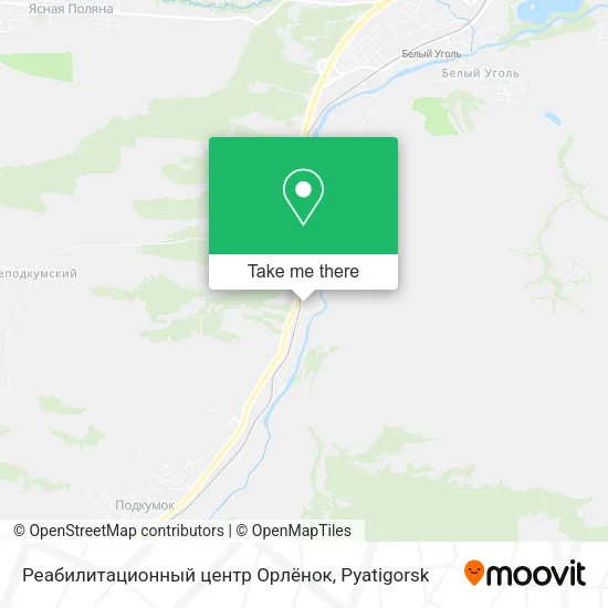 Реабилитационный центр Орлёнок map
