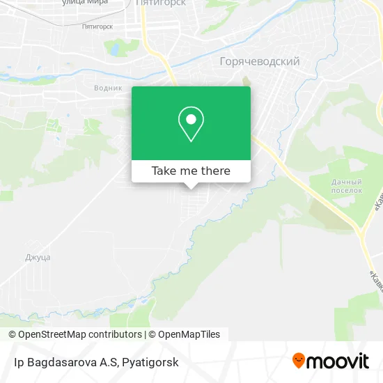 Ip Bagdasarova A.S map