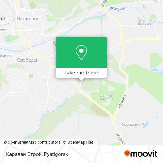 Караван Строй map