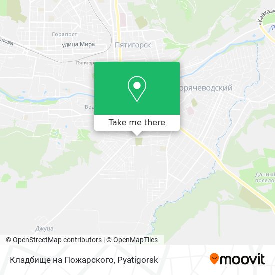 Кладбище на Пожарского map