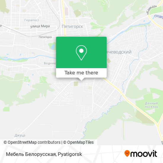 Мебель Белорусская map