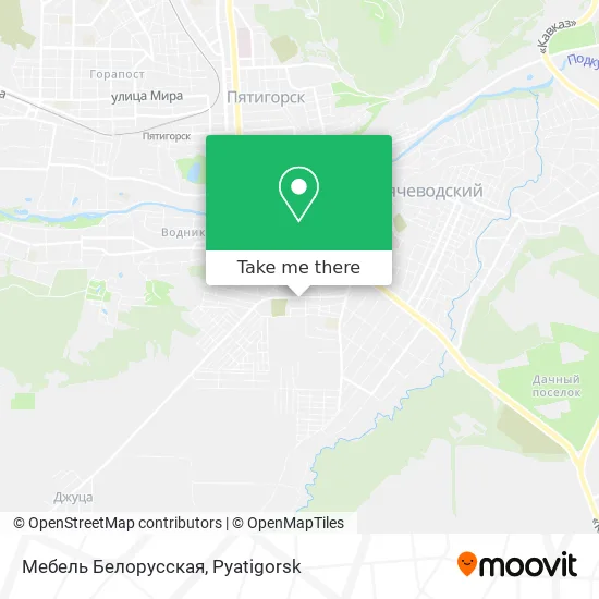 Мебель Белорусская map