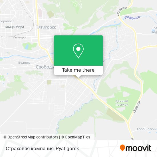 Страховая компания map