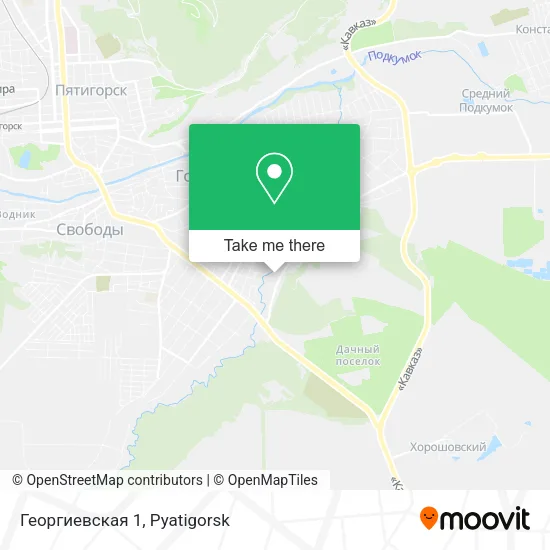 Георгиевская 1 map