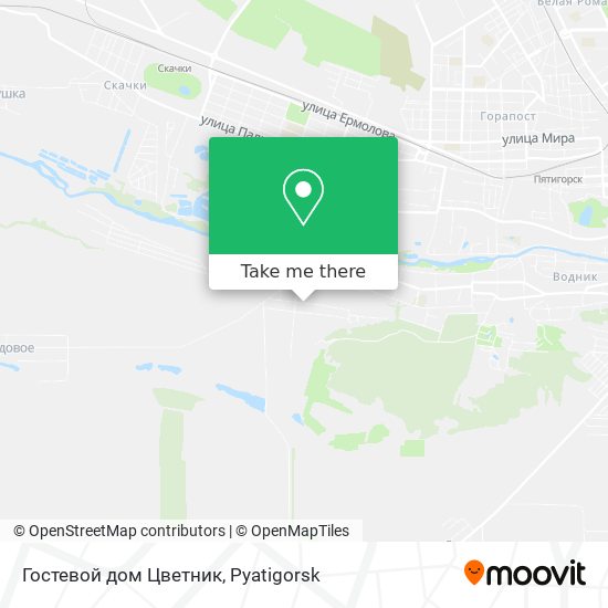 Гостевой дом Цветник map