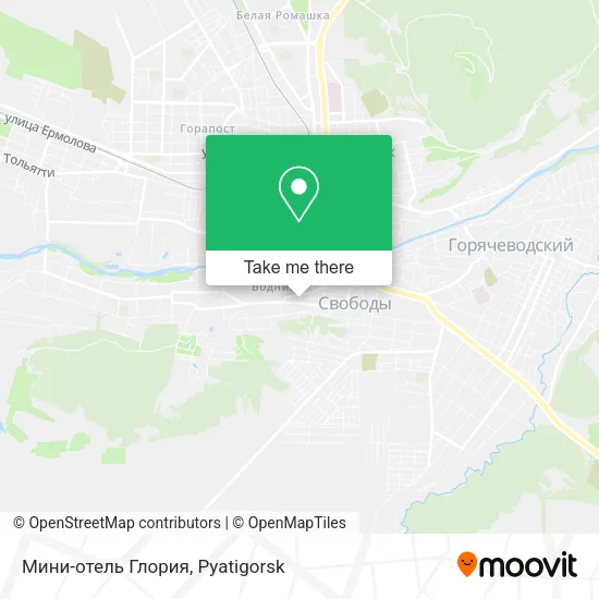 Мини-отель Глория map