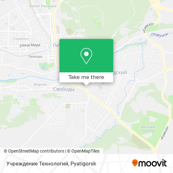 Учреждение Технологий map