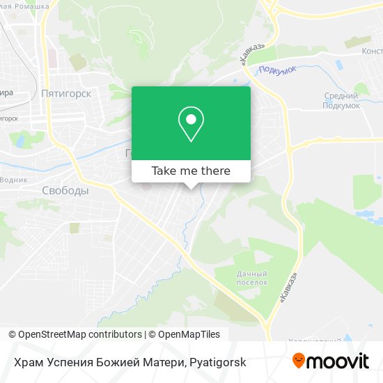 Храм Успения Божией Матери map