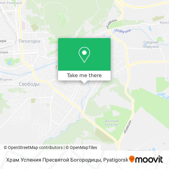 Храм Успения Пресвятой Богородицы map