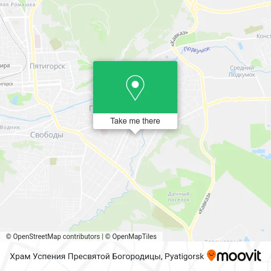 Храм Успения Пресвятой Богородицы map
