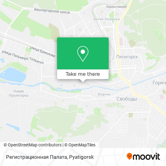 Регистрационная Палата map