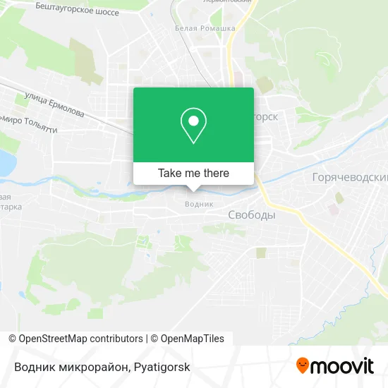 Водник микрорайон map