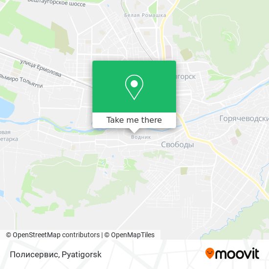 Полисервис map