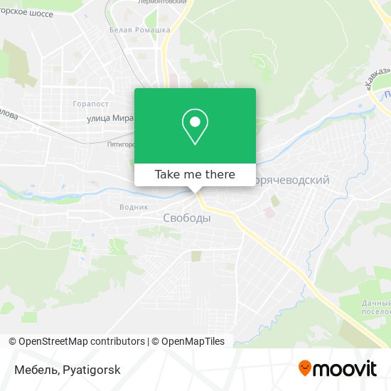 Мебель map