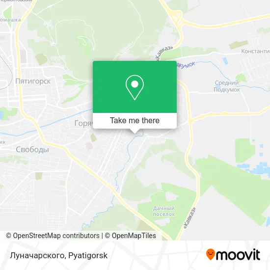 Луначарского map