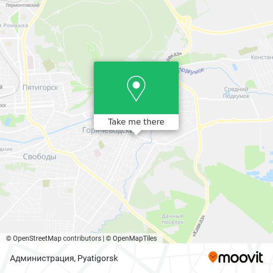 Администрация map
