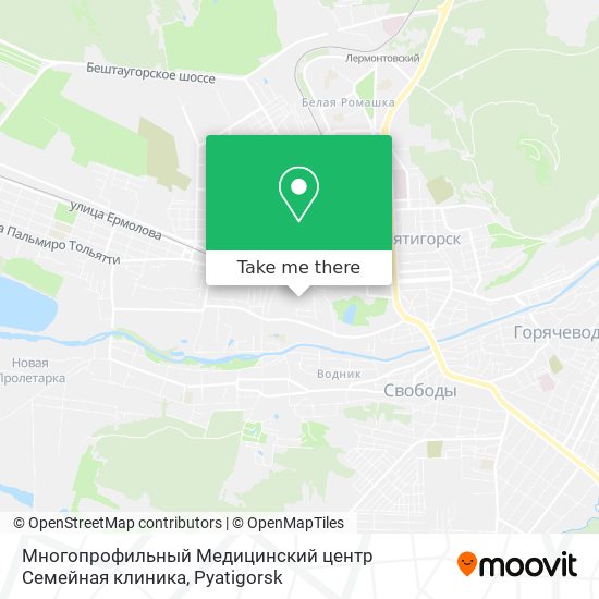 Многопрофильный Медицинский центр Семейная клиника map