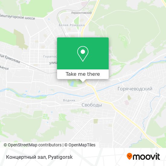 Концертный зал map