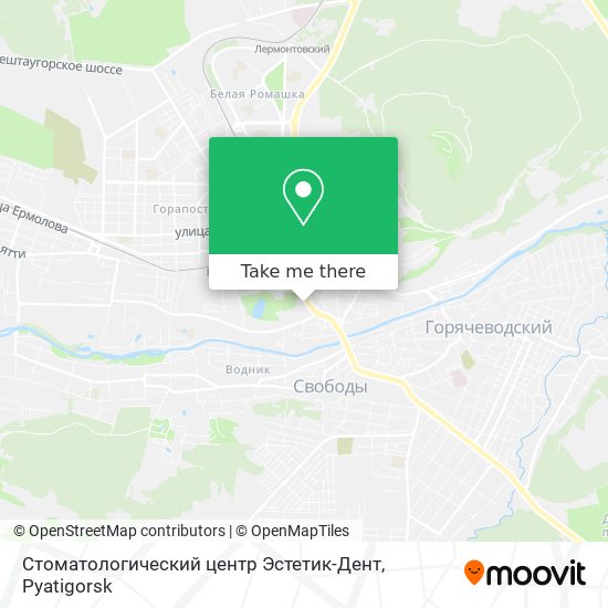 Стоматологический центр Эстетик-Дент map