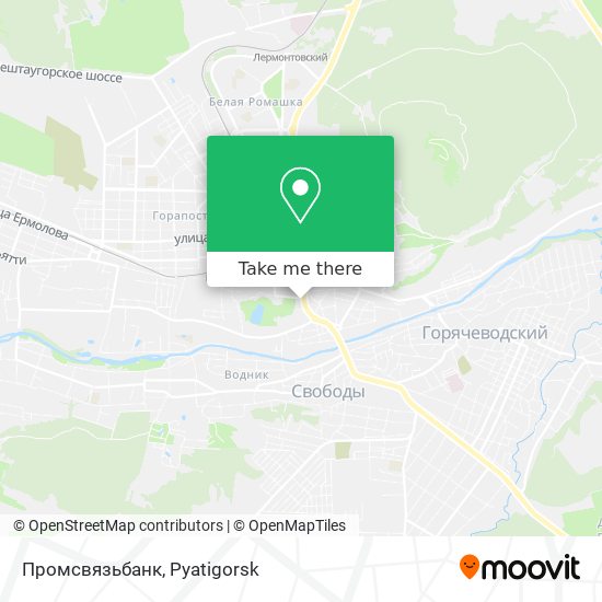Промсвязьбанк map