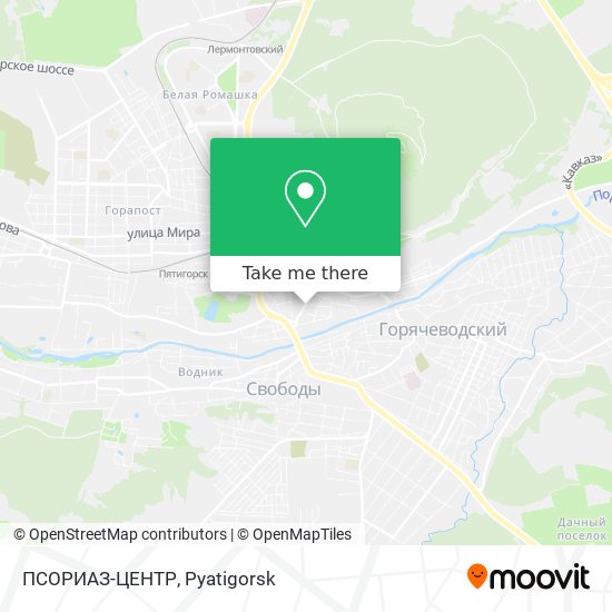ПСОРИАЗ-ЦЕНТР map