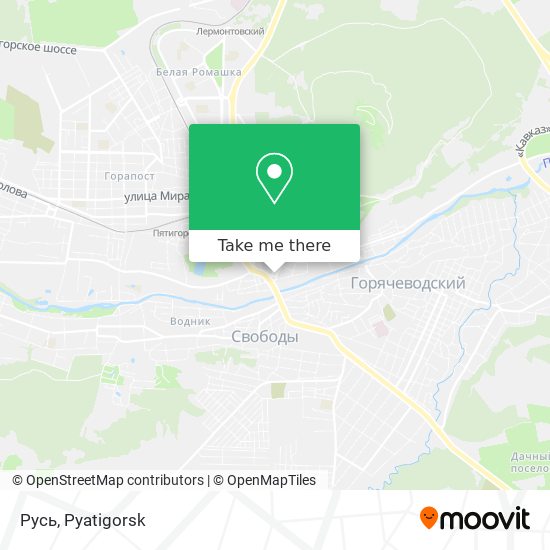 Русь map
