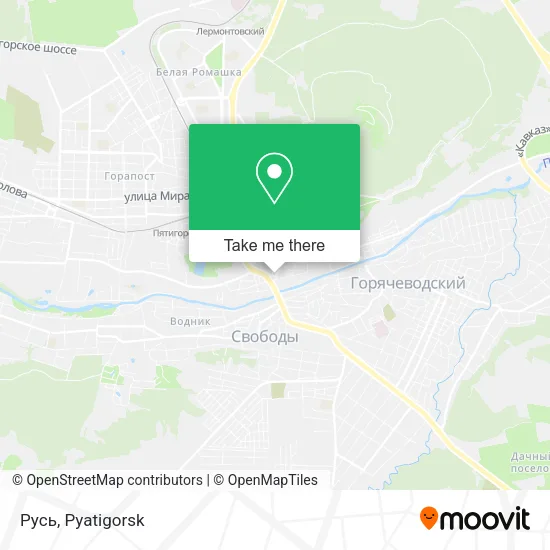 Русь map