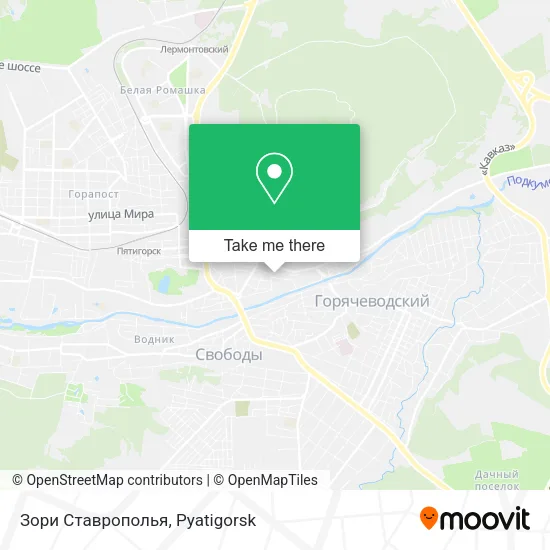 Зори Ставрополья map