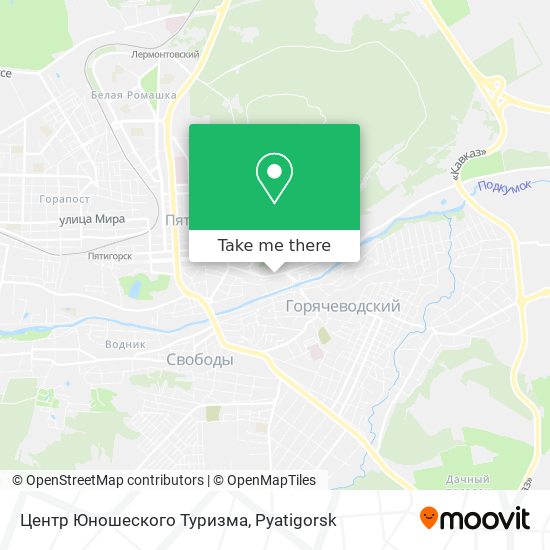 Центр Юношеского Туризма map