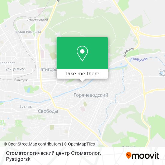 Стоматологический центр Стоматолог map