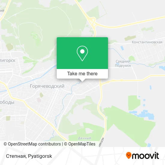 Степная map