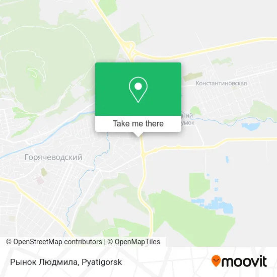 Рынок Людмила map
