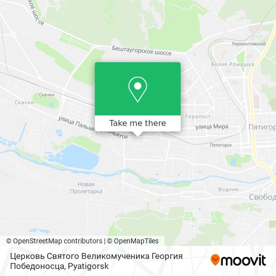 Церковь Святого Великомученика Георгия Победоносца map